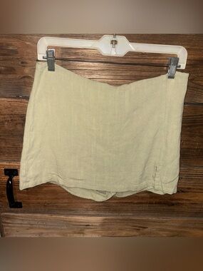 Alcott Light Green Mini Skort